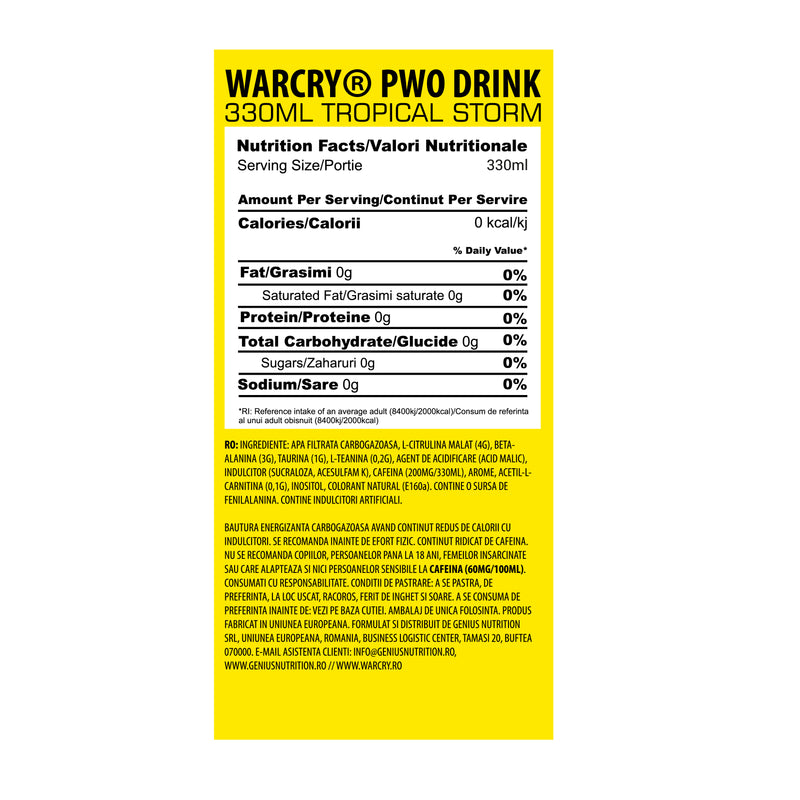 WARCRY® PWO 330ML